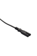 Obrázok pre Savio CL-100 napájecí kabel Černá 1,8 m IEC Type E (3.4 mm, 3.1 mm) IEC C7