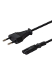 Obrázok pre SAVIO Napájecí kabel 2pin (M) 3m CL-105 černý