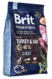 Obrázok pre BRIT Premium by Nature Light Turkey&Oat - suché krmivo pro psy - 3 kg