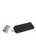 Obrázok pre Kingston Technology DataTraveler 70 USB paměť 64 GB USB typu C 3.2 Gen 1 (3.1 Gen 1) Černá