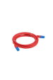 Obrázok pre LANBERG PATCHCORD S/FTP CAT.6A 1M ČERVENÝ LSZH