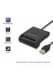 Obrázok pre Qoltec 50642 čtečka magnetických karet Černá USB