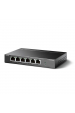 Obrázok pre TP-Link TL-SF1006P síťový přepínač Nespravované Fast Ethernet (10/100) Podpora napájení po Ethernetu (PoE) Černá