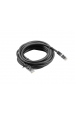 Obrázok pre Lanberg PCF6-10CC-0500-BK síťový kabel Černá 5 m Cat6 F/UTP (FTP)