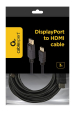 Obrázok pre Gembird CC-DP-HDMI-3M kabel DisplayPort na HDMI (ne obousměrný), 3m, černý
