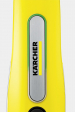 Obrázok pre Kärcher SC 3 Upright EasyFix Stojací parní čistič 0,5 l Černá, Šedá, Žlutá 1600 W