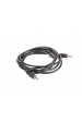 Obrázok pre Lanberg CA-MJMJ-10CC-0020-BK audio kabel 2 m 3.5mm Černá