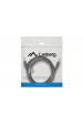 Obrázok pre Lanberg CA-MJMJ-10CC-0020-BK audio kabel 2 m 3.5mm Černá