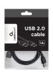 Obrázok pre Gembird CCP-USB2-AMAM-6 USB kabel USB 2.0 1,8 m USB A Černá