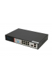 Obrázok pre Extralink Switch PoE VICTOR 8x Gigabit PoE/PoE+, 2x SFP, 1x Port konzolový, 150W, Řízený