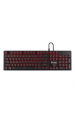 Obrázok pre Savio Tempest RX FULL klávesnice OUTEMU RED USB QWERTY US Černá, Červené