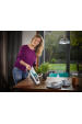 Obrázok pre Leifheit PowerVac 2in1 2-in-1 stick vacuum Baterie Suchý Cyklónový Bezsáčkové Černá, Modrá, Bílá