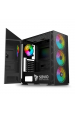 Obrázok pre SAVIO PC skříně Raptor X1 ARGB Glass/Mesh Černá