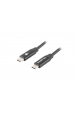 Obrázok pre LANBERG KABEL USB 2.0 USB-C M/M 1M QC 4.0