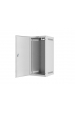 Obrázok pre LANBERG 10" WALL-MOUNTED RACK CABINET 12U (280X310, gray)