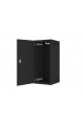 Obrázok pre LANBERG 10" WALL-MOUNTED RACK CABINET 12U (280X310, BLACK)