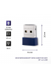 Obrázok pre Qoltec 57007 Bezdrátový mini Bluetooth USB WiFi adaptér