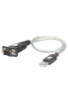 Obrázok pre Techly IDATA USB-SER-2T sériový kabel Průhledná 0,45 m USB Typ-A DB-9