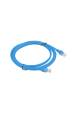 Obrázok pre Lanberg PCU6-10CC-0200-B síťový kabel 2 m Cat5e U/UTP (UTP) Blue
