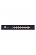 Obrázok pre POE GETFORT SWITCH 16 X POE + 2GE UPLINK + 1 SFP