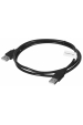 Obrázok pre Lanberg CA-USBA-20CU-0010-BK USB kabel 1m 2.0 USB A Černá