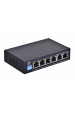 Obrázok pre Extralink Switch PoE KRIOS 4x Gigabit PoE/PoE+, 2x RJ45 Uplink Gigabit, 60W