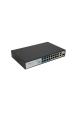 Obrázok pre Extralink Switch PoE VIRTUS V3 16x 100Mb/s PoE/PoE+, 2x Gigabit RJ45 + 1x SFP, 150W