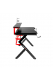 Obrázok pre Huzaro Hero 5.0 počítačový stolek Černá, Červená