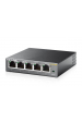 Obrázok pre TP-Link TL-SG105E Řízený L2 Gigabit Ethernet (10/100/1000) Černá
