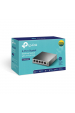 Obrázok pre TP-Link TL-SG1005P Nespravované Gigabit Ethernet (10/100/1000) Podpora napájení po Ethernetu (PoE) Černá