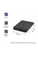 Obrázok pre Qoltec 51857 Externí rekordér DVD-RW | USB 3: 0 | Černý