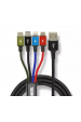 Obrázok pre Univerzální nabíjecí kabel 4 v 1 I-BOX USB IKUM4W1