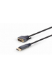 Obrázok pre Gembird CC-DPM-DVIM-4K-6 adaptér k video kabelům 1,8 m DisplayPort DVI Černá