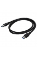 Obrázok pre Lanberg CA-USBA-30CU-0010-BK USB kabel 1m 3.0 USB A Černá