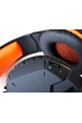 Obrázok pre Herní sluchátka REAL-EL GDX-7700 SURROUND 7.1 s mikrofonem, černo-oranžová