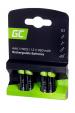 Obrázok pre Green Cell GR03 baterie pro domácnost Dobíjecí baterie AAA  Nikl-metal hydridová (NiMH)