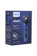 Obrázok pre Philips SHAVER Series 5000 S5466/17 pánský holicí strojek Rotační holicí strojek Zastřihovač Černá, Modrá