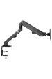 Obrázok pre Maclean MC-906 1-komorový držák monitoru s plynovou pružinou 17"-27" stolní držák rameno monitoru otočné naklápěcí otočné VESA 75x75 100x100 do 7 kg